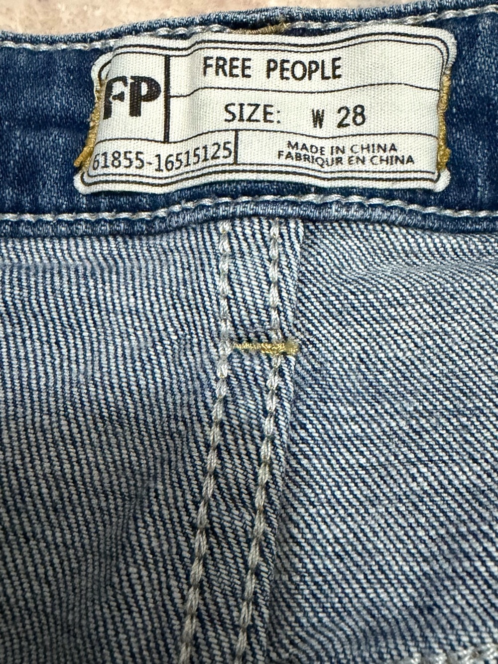 Free People Wales Wide-Leg Jeans 28 - Picture 4 of 5